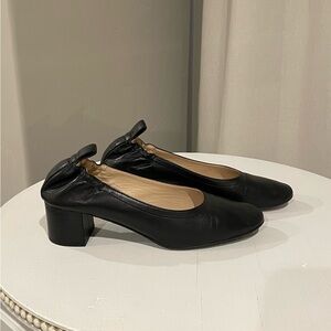 Everlane Black Leather Women's Shoes